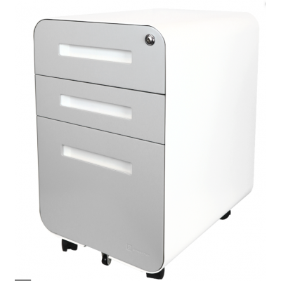 Color Can Be Customized White Paper Lockable Under Desk Cabinet