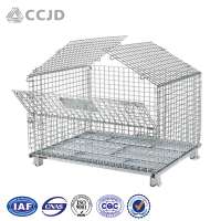 Time Limit Promotion 20% Off Customized Galvanized Steel Wire Mesh Storage Cage