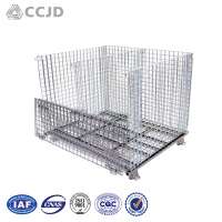 The Last Day Promotion Supermarket Industrial Large Bulk Storage Metal Wire Mesh Basket